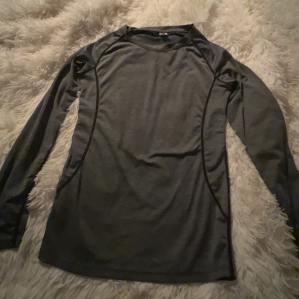 Dark Grey Athletic Top
